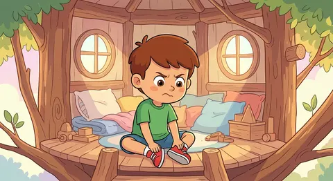 Leo's Shoelace Adventure